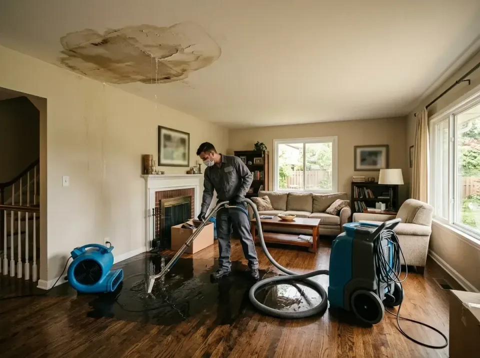 attic-pipe-burst-ceiling-drip-008 — frequently asked questions, Water Damage Restoration & Carpet Care in Riverton, NJ
